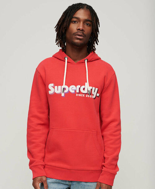 Худи Superdry, размер L, красный