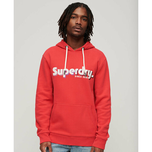 Худи Superdry, размер S, красный