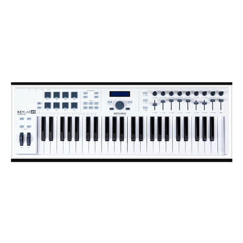 Arturia KeyLab Essential 49 mk3 White - MIDI-клавиатура arturia keylab 88 mk2 black edition