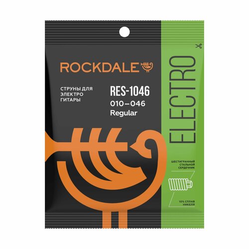 Струны для электрогитары ROCKDALE RES-1046, 10-46