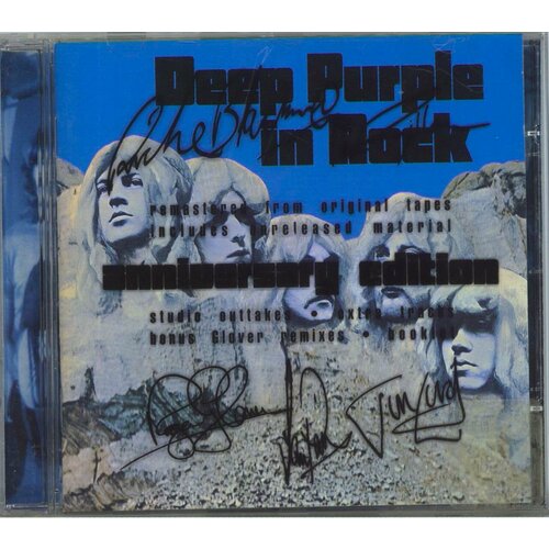 Deep Purple-In Rock (1970) < PLG CD EC (Компакт-диск 1шт) рок plg en vivo