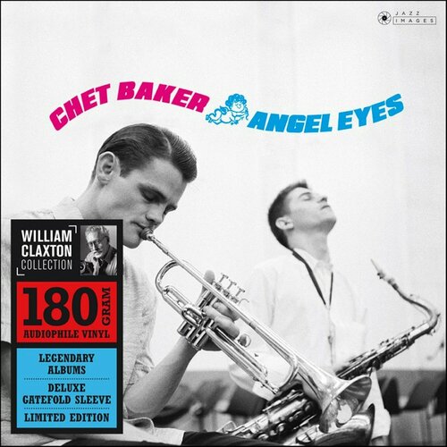 виниловая пластинка chet baker angel eyes clear lp Chet Baker Angel Eyes Photographs By William Claxton (LP) Jazz Images Music