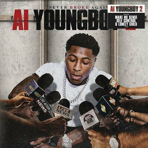 Виниловая пластинка YOUNGBOY NEVER BROKE AGAIN - AI YOUNGBOY 2 (2 LP) виниловая пластинка youngboy never broke again 38 baby 2 1 lp black vinyl