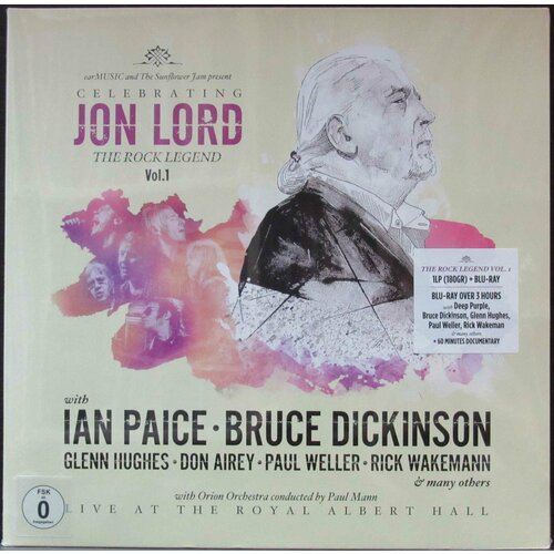 Lord Jon & Deep Purple Виниловая пластинка Lord Jon & Deep Purple Celebrating Jon Lord Rock Legend Vol. 1 + Blu-Ray lord jon