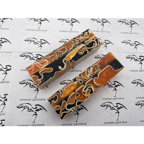 Заготовка для ножа Киринит Оранжевый