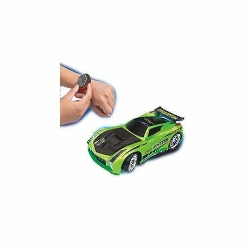 Гоночная машинка с голосовым управлением и пультом M.i.F. зелёная