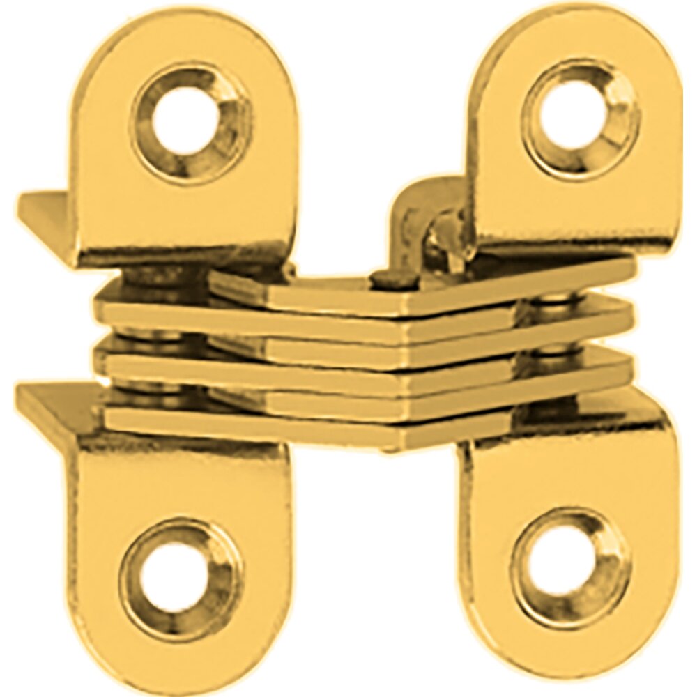 фото 504 Латунь (39,3 х 13 мм)(CEAM, Италия) Мебельная петля скрытого монтажа