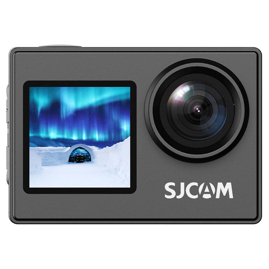 Экшн-камера SJCAM SJ4000 DUAL SCREEN . Цвет черный.