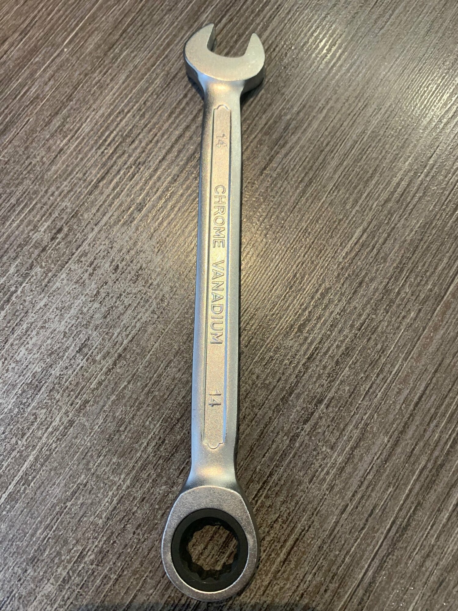 Ключ трещоточный 14мм комбинированный Сервис ключ
