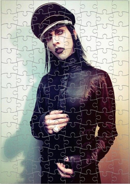 Пазл Marilyn Manson, Мэрилин Мэнсон №9, А4