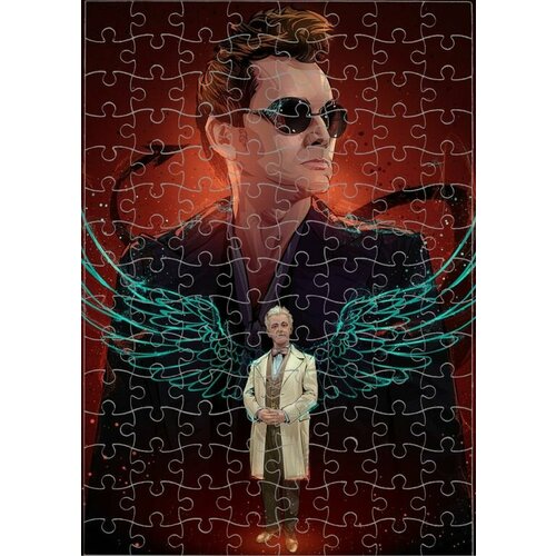 Пазл Благие знамения, Good Omens №10, А4