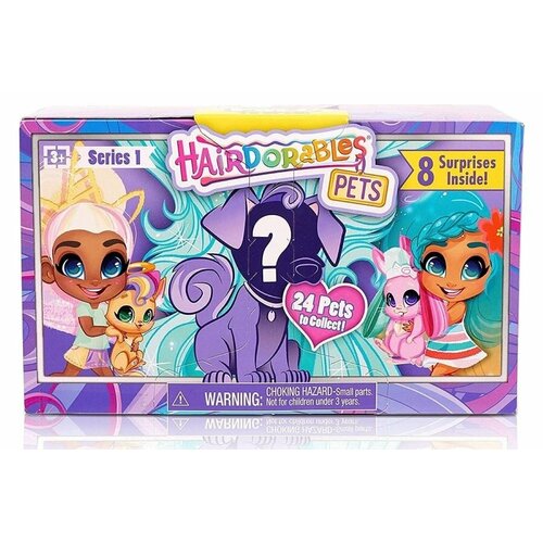 Surprise Dolls Hairdorables Pets Кукла-загадка Верные Друзья, 23635/23636
