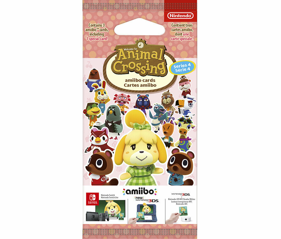 Карты персонажа Amiibo (Animal Crossing) выпуск 4