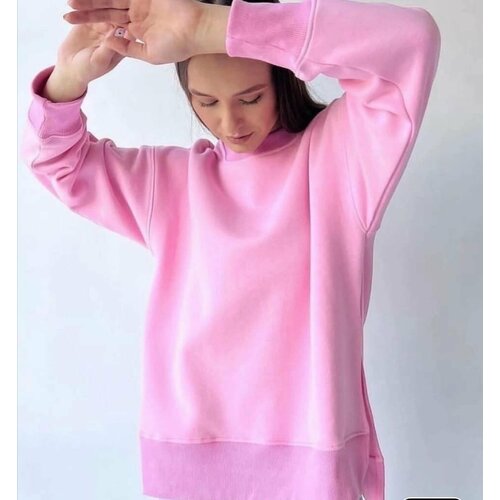 Свитшот, размер 44, розовый
