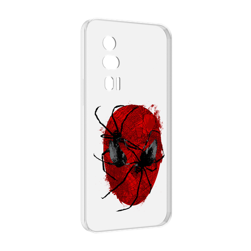 Чехол MyPads человек паук для Xiaomi Redmi K60 задняя-панель-накладка-бампер