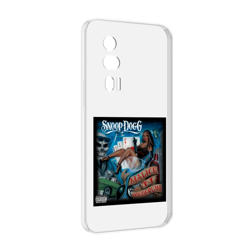 Чехол MyPads Snoop Dogg MALICE N WONDERLAND для Xiaomi Redmi K60 задняя-панель-накладка-бампер