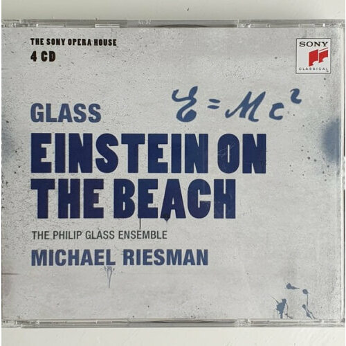 Компакт-диск Warner Music Philip Glass - The Philip Glass Ensemble · Michael Riesman – Einstein On The Beach (4CD)