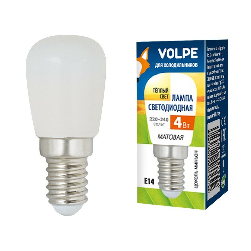 Лампы специального назначения Volpe LED-Y25-4W/3000K/E14/FR/Z цена за 1 шт