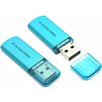 Флеш Диск Silicon Power 32GB Helios 101 SP032GBUF2101V1B USB2.0 синий