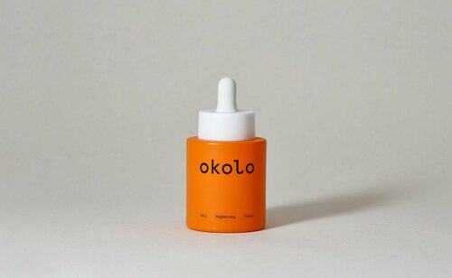 OKOLO Сыворотка-гель с витамином C Juicy Brightening Serum