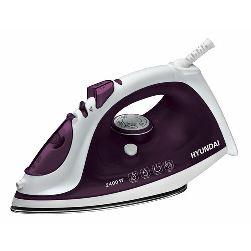 Утюг Hyundai H-SI01961 2400Вт белыйфиолетовый 264000₽
