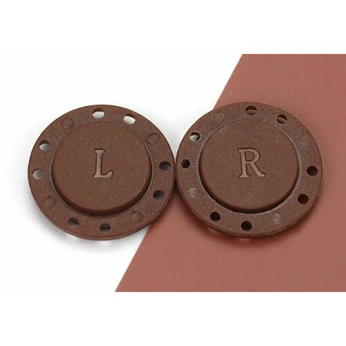 Пуговицы магнитные пришивные на пальто для верхней одежды