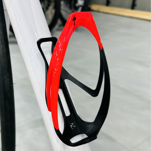 фото Флягодержатель specialized rib cage ii, матовый черный красный