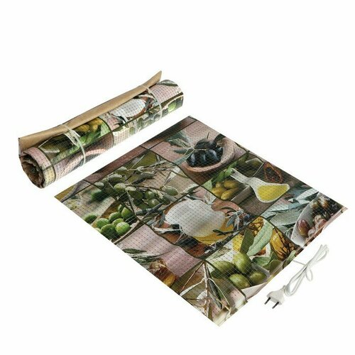 Сушилка для овощей и фруктов Самобранка 100 Вт 50 х 50 см рисунок Фрукты микс 231500₽