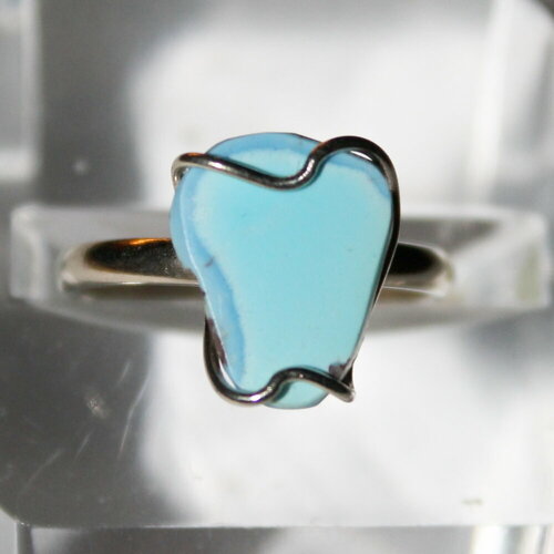 Кольцо True Stones, бирюза, размер 18, голубой кольцо true stones мельхиор бирюза размер 18 голубой