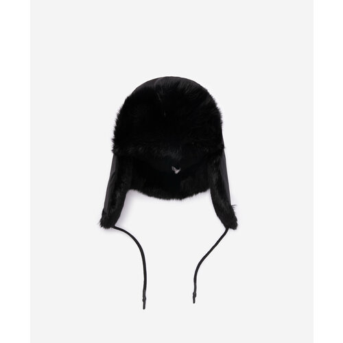 фото Шапка ушанка gulliver, размер 54, черный