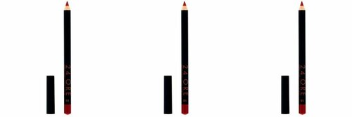 Deborah Milano Карандаш для губ стойкий 24 Ore Long Lasting Lip Pencil, тон 10 красный, 1.5 г, 3 шт