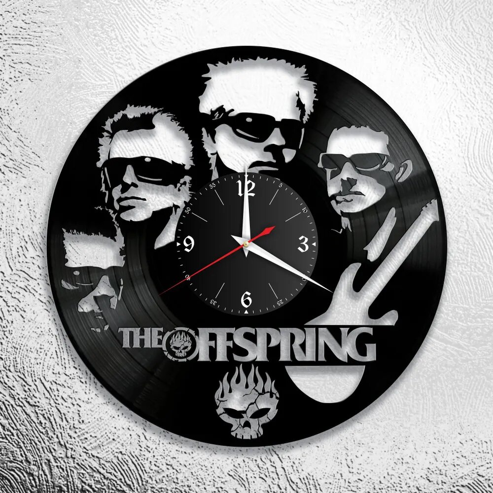 Настенные часы с группой The Offspring, Офспринг, Dexter Holland