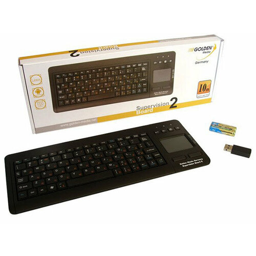 Беспроводная клавиатура с сенсорной панелью 24 ГГц Supervision Board 2 59000₽