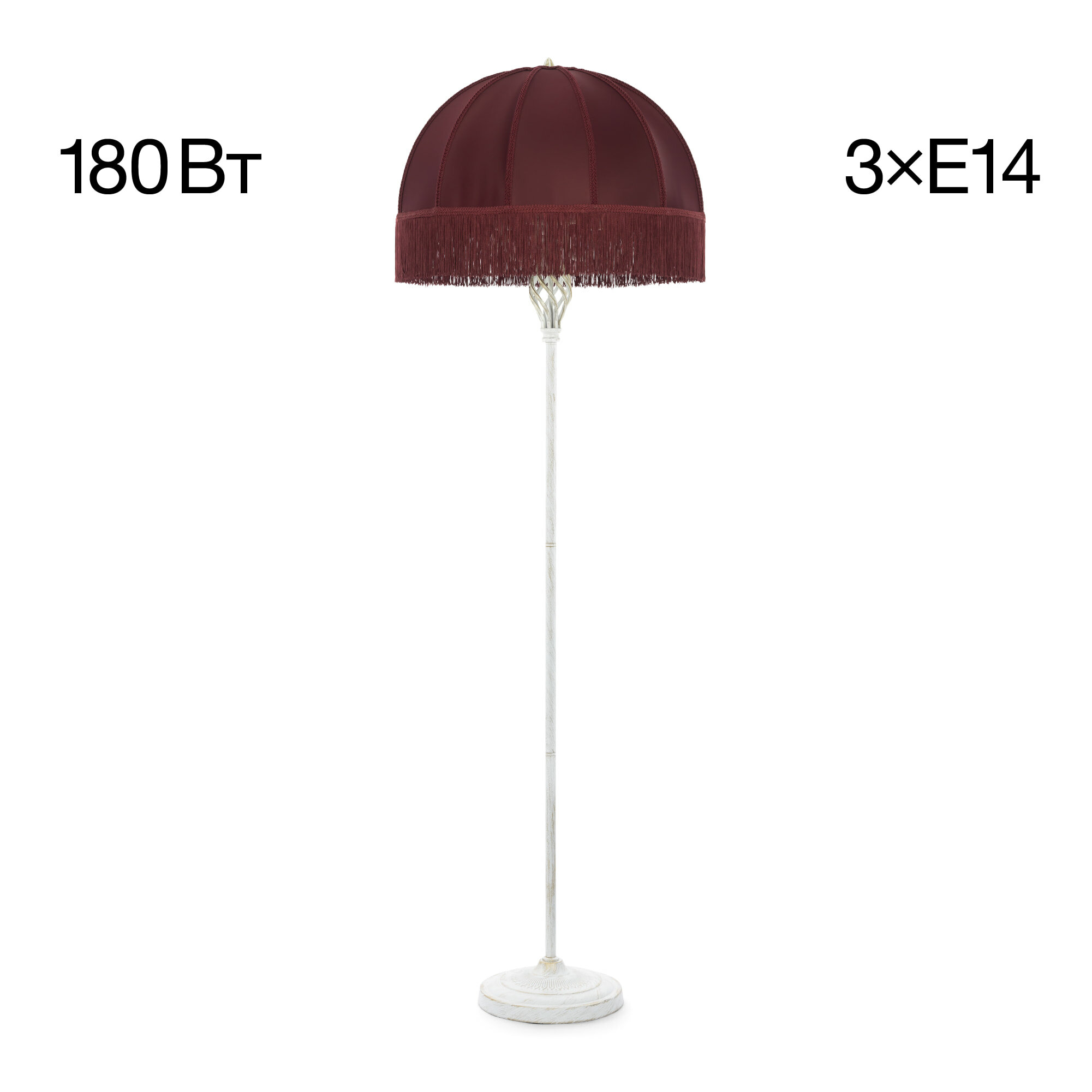 фото Citilux Базель CL407932 Торшер бронза с зелёным абажуром