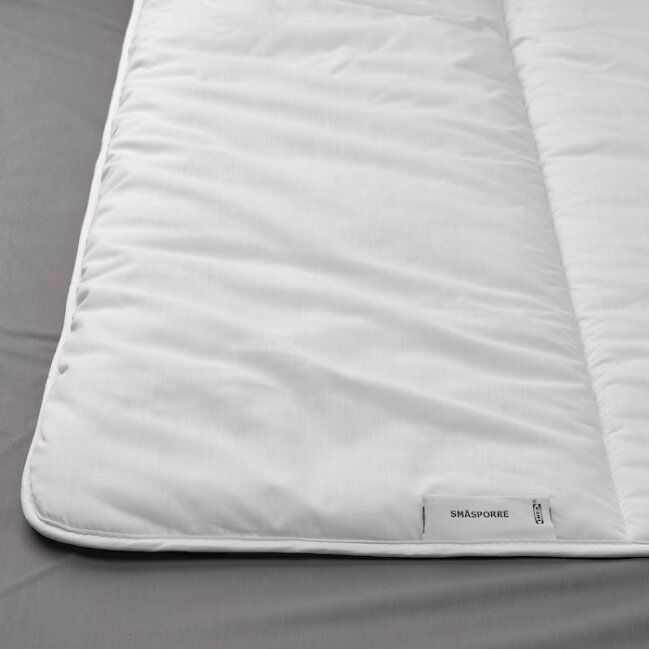 Одеяло Ikea Smasporre / Икеа Смаспорре, теплое, 150х200, белый - фотография № 3