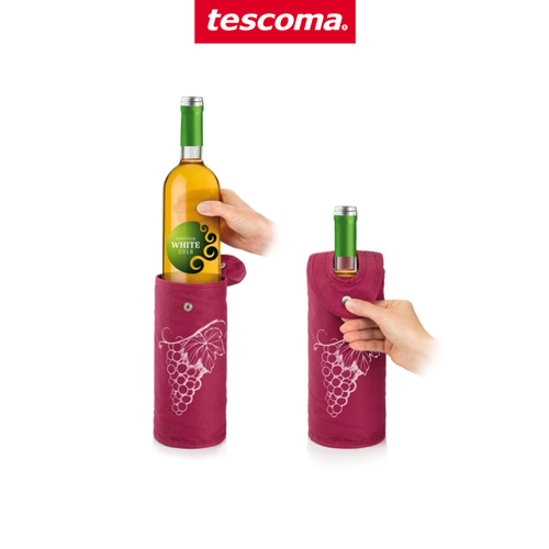 фото Tescoma сумка-холодильник uno vino розовый 0.36 кг 11 см 20 см 11 см