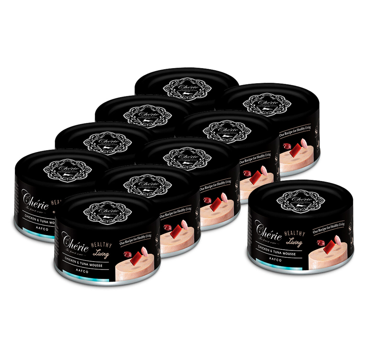 фото PETTRIC Мусс из куриного мяса с тунцом. 80 г. х 10 шт.