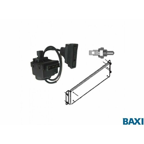 Комплект для присоединения LUNA3+COMBI BAXI Connection kit for LUNA3+COMBI KSL71411051- комплект трехходового крана ferroli для подсоединения бойлера с датчиком бойлера диаметром 5 мм 1kwma3wa