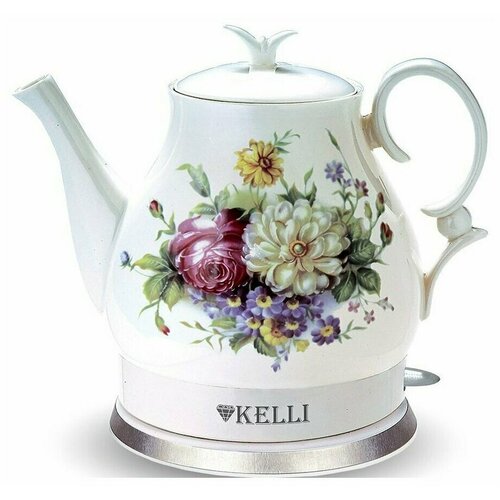 чайник для плиты kelli kl 4556 шоколад Чайник KELLI KL-1432 керамика