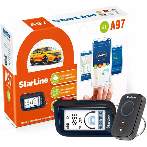 Автомобильная сигнализация с автозапуском StarLine A97 BT 2888000₽