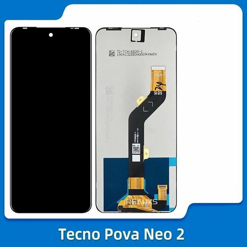 Дисплей для Tecno Pova Neo 2 (LG6n) в сборе с тачскрином (черный) дисплей для tecno pova neo 2 lg6n экран тачскрин модуль в сборе черный