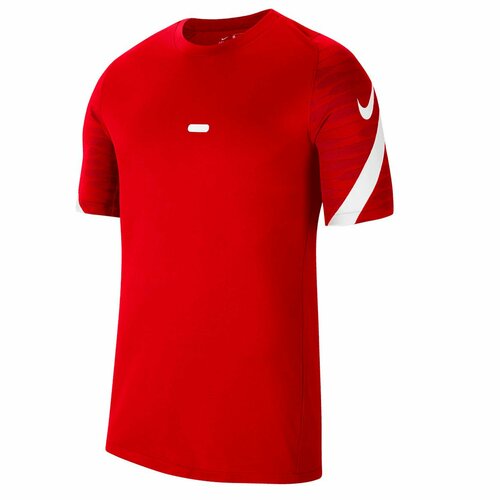 Футболка спортивная NIKE, размер L, красный футболка игровая подростковая nike strike ii cw3557 100