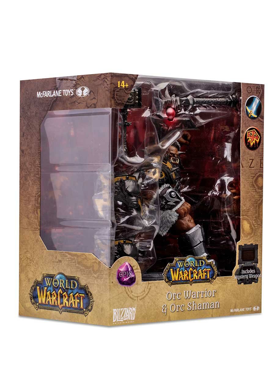 Фигурка McFarlane Toys World of Warcraft Orc Warrior/Shaman: Epic 15см MF16683