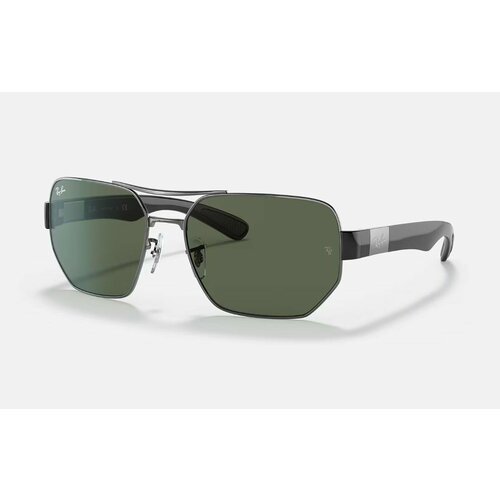 фото Солнцезащитные очки ray-ban, зеленый, коричневый