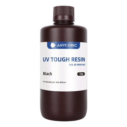 Фотополимерная смола Anycubic Flexible Tough Resin, черная (1 кг)
