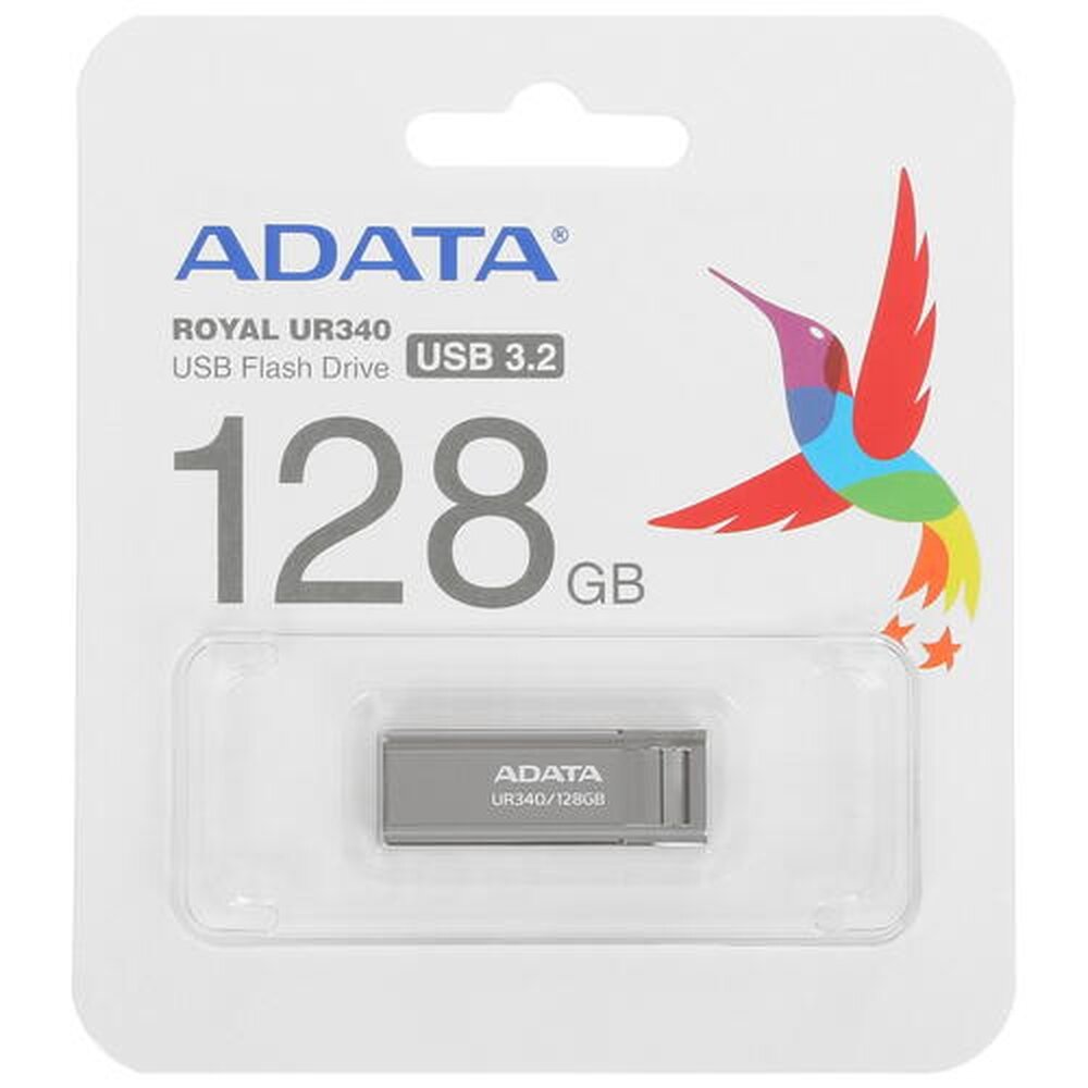 Память USB Flash 128 ГБ ADATA UR340 [AROY-UR340-128GBK]