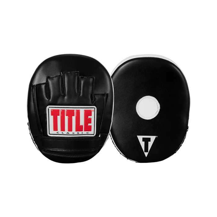 Боксерские лапы TITLE Classic Panther Micro Mitts 2.0 Black (One Size)