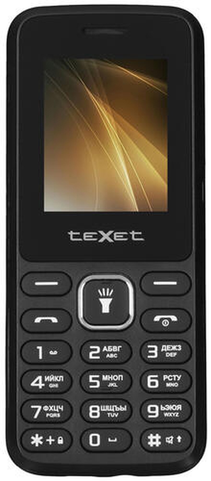 Сотовый телефон teXet TM-118 черный