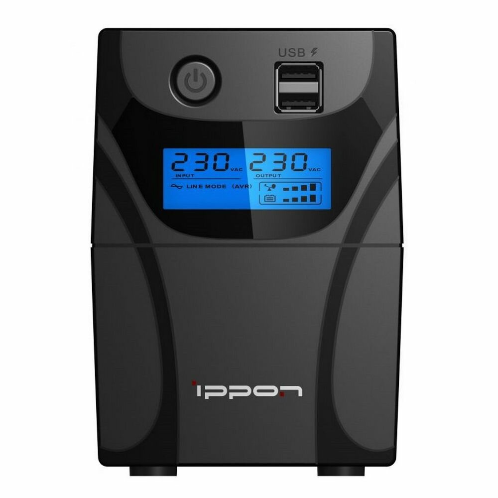 ИБП Ippon Back Power Pro II 600 600VA - фото №2