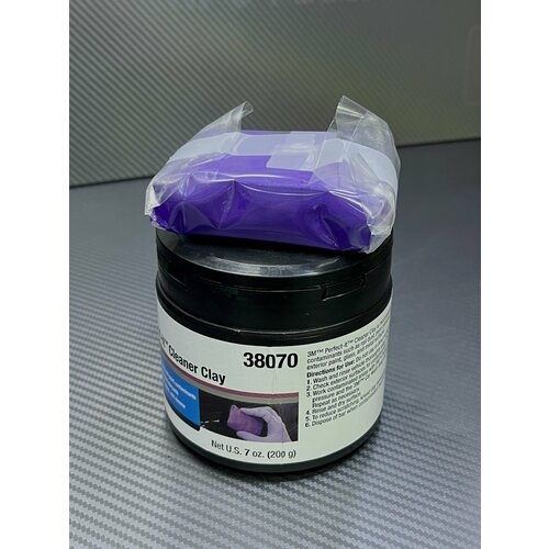 Голубая Фиолетовая Глина 3М Perfect-It Cleaner Clay 3M арт38070 3350₽